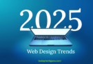 Futuristic web design trends in 2025